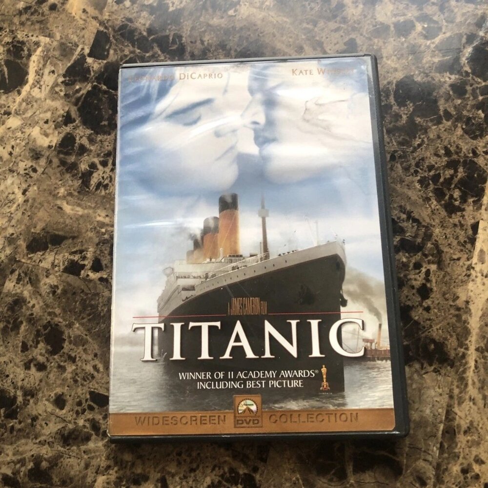 Titanic Widescreen DVD Leonardo DiCaprio Kate Winslet 1997 PG-13